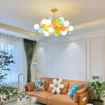 Off White Tree Chandelier - Image 6