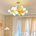 Off White Tree Chandelier - Image 4