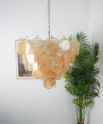 Orange Murano Disc Chandelier - Image 5