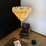 Orange Murano Disc Chandelier - Image 16