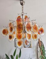 Mazzega Vistosi Murano Chandelier - Image 10
