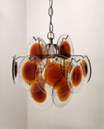 Mazzega Vistosi Murano Chandelier - Image 4