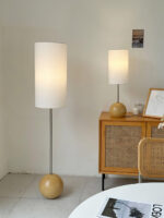 Orbis Wooden Sphere Floor Lamp - Image 15