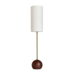 Orbis Wooden Sphere Floor Lamp - Image 17