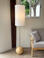 Orbis Wooden Sphere Floor Lamp - Image 4