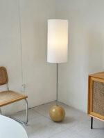 Orbis Wooden Sphere Floor Lamp - Image 5