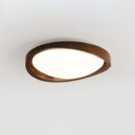 Walnut Curved Edge Ceiling Light - Image 16
