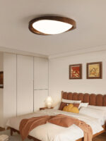 Walnut Curved Edge Ceiling Light - Image 4