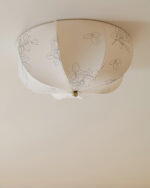 Orchid Fabric Ceiling Lamp - Image 10