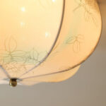 Orchid Fabric Ceiling Lamp - Image 13