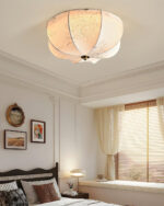 Orchid Fabric Ceiling Lamp - Image 6