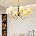 Orchid Fabric Chandelier - Image 8