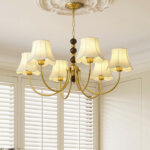 Orchid Fabric Chandelier - Image 6