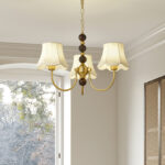 Orchid Fabric Chandelier - Image 9
