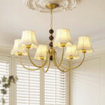 Orchid Fabric Chandelier - Image 2