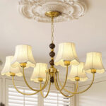 Orchid Fabric Chandelier - Image 3
