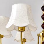 Orchid Fabric Chandelier - Image 12