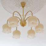 Orchids Brass Chandelier - Image 11