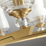 Orrefors Brass Chandelier - Image 17