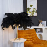 Ostrich Feather Table Lamp - Image 6