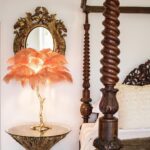 Ostrich Feather Table Lamp - Image 4