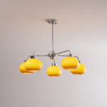 Oval Persimmon Chandelier - Image 12