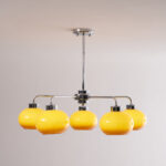 Oval Persimmon Chandelier - Image 13