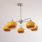 Oval Persimmon Chandelier - Image 9
