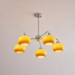Oval Persimmon Chandelier - Image 10