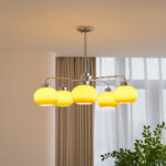Oval Persimmon Chandelier - Image 2