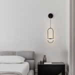 Oval Brass Wall Light - Image 8