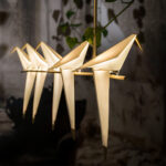 Paper Crane Bird LED Chandelier - Image 5