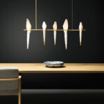 Paper Crane Bird LED Chandelier - Image 2