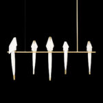 Paper Crane Bird LED Chandelier - Image 16