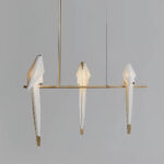 Paper Crane Bird LED Chandelier - Image 17