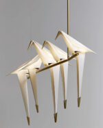 Paper Crane Bird LED Chandelier - Image 18