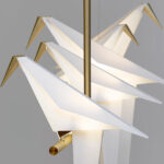 Paper Crane Bird LED Chandelier - Image 19