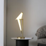 Paper Crane Bird Table Lamp - Image 6
