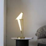 Paper Crane Bird Table Lamp - Image 4
