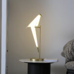 Paper Crane Bird Table Lamp - Image 3