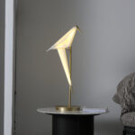 Paper Crane Bird Table Lamp - Image 5