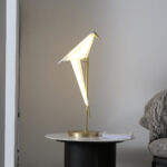 Paper Crane Bird Table Lamp - Image 2
