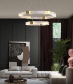 Parallel Ring LED Chandelier - Image 5
