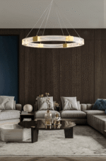 Parallel Ring LED Chandelier - Image 11