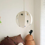 Park Embroidered Textile Pendant Lamp - Image 9