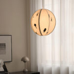 Park Embroidered Textile Pendant Lamp - Image 2