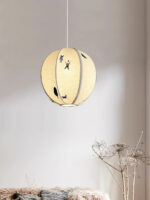 Park Embroidered Textile Pendant Lamp - Image 13
