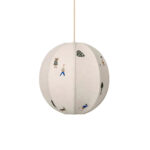 Park Embroidered Textile Pendant Lamp - Image 16