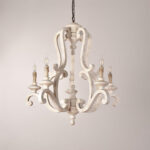 Parrotuncle Wooden Candle Chandelier - Image 17