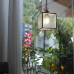 Patterned Glass Pendant Lamp - Image 12